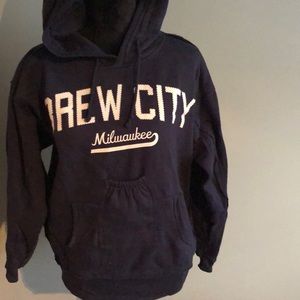 Brew city hooded sweatshirt size medium
